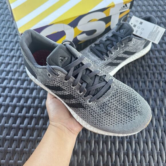Adidas PureBoost DPR Carbon Grey Men\'s Athletic Shoes CM8319 Size 5 main image 12